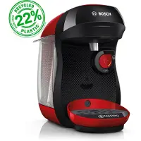 Bosch Machine à café multi-boissons - - TASSIMO - T10 Rouge Happy - 1400 W