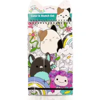 Squishmallows Color And Sketch Book