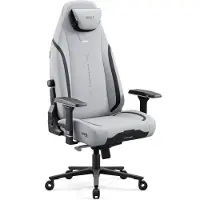 Diablo Chairs Diablo X.Eye Prime Chaise de jeu avec fonction de refroidissement Chaise de bureau, charge maximale 140 kg, taille normale, couleur grise