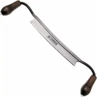 Narex Curved Drawknife 890502, couteau à découper avec tranchant courbe, 240 mm