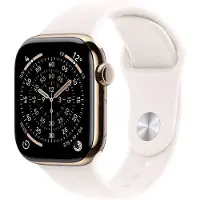 Apple Watch Series 11 OLED 46 mm Numérique 416 x 496 pixels Écran tactile 5G Titane Wifi GPS (satellite)