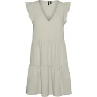 Vero Moda Kita Sleeveless Dress Beige S Femme