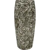 ONLY Willow Midi Skirt Vert L Femme