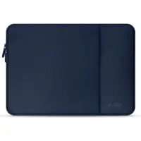Tech-Protect Neoprene Laptop Case 15-16 - Navy Blue (16"), Sac pour notebook, Bleu