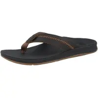 Reef Claquettes / Tongs 'Ortho Coast' marron / noir