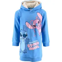 Disney Robe A Capuche Clair Lilo Et Stitch Violet Hy10178 Enfant Disney