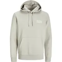Jack & Jones Sweat-shirt gris clair / blanc