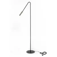 STONES Vega Lampadaire Led En Métal Noir