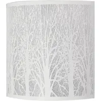 Inspire Forest Wall Light (E14) 40W 5239-1WB - Blanc mat - Fonte