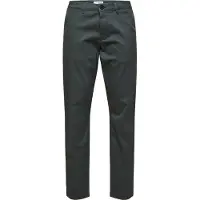 Selected Pantalon chino 'SLHMiles Flex' gris foncé