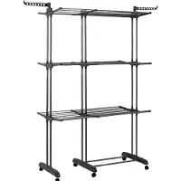 Je Cherche Une Idee Etendoir - - Extensible - 3 Étages - Gris