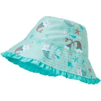 Playshoes Chapeau turquoise / jade / orange foncé / blanc
