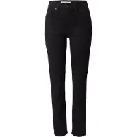 Levi's Jean '724 High Rise Straight Jeans' noir