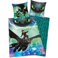 Herding Dragons Literie (140 x 200 cm, 70 x 90 cm)