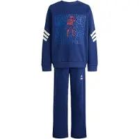 Adidas Survêtement 'Marvel Spider-Man' bleu / bleu foncé / rouge / blanc