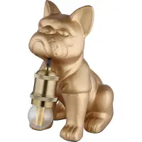 Globo Lampe de table Dogo Or chien