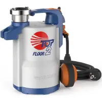 PEDROLLO Ensemble de pompe submersible PLUG & DRAIN (Pompe pour eaux claires)