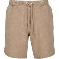 Urban Classics Washed Piped Sweat Shorts Beige 2XL Homme