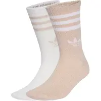 Adidas Chaussettes 3-Stripes Glitter Crew Socks 2 Pairs femmes - Rose - L