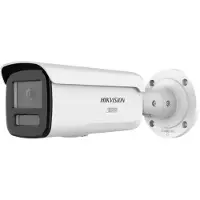 Hikvision Lumière hybride intelligente de 8 mégapixels avec (3840 x 2160 pixels), Caméra réseau, Blanc