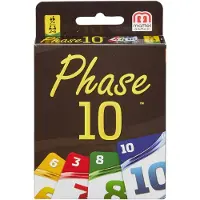 Mattel Jeu de cartes PHASE 10 FFY05 /12