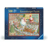Ravensburger Here Comes Christmas, 500 pièces, Noël, 12 ans