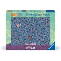 Ravensburger Puzzle 1000 p Stitch Challenge - Disney