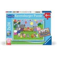 Ravensburger Puzzle Peppa Pig 2 X 24 Pièces