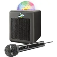 Music Ensemble karaoké - Enceinte disco av. Microphone - - UneTaille - Haut-parleurs