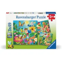 Ravensburger Casse-tête pour enfants - Le monde des insectes, 49 kus, Flóra a fauna, 5 rok/roky