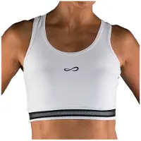 Endless Ribbon Sports Top Blanc L Femme