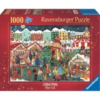 Ravensburger Puzzle Le marché de Noël 1000 pièces