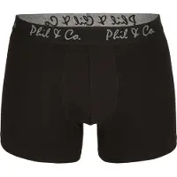 Phil&Co. Boxers ' Jersey Core ' bleu / vert / noir