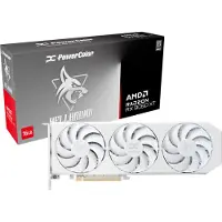 PowerColor Radeon RX9060XT Hellhound Spectral White OC 16GB