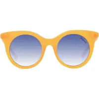 Ana Hickmann Hi9063-49t04 49/21/145 Woman Sunglasses Jaune Blue/CAT3 Femme