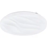 Eglo 99343 BENARIBA LED Plafonnier 14,6W Ø330mm blanc blanc chaud
