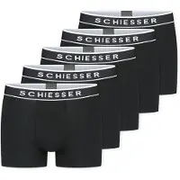 Schiesser Boxers noir / blanc