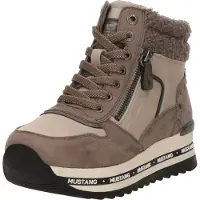 Mustang Sneakers Hoog Sneakers Hoog - taupe - Maat 37