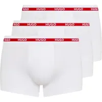 HUGO Boxers rouge / blanc
