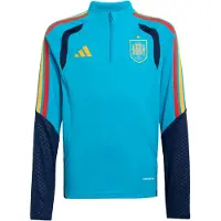 Adidas Spain 26/27 Tiro Training Junior Sweatshirt Bleu 13-14 Years Enfants