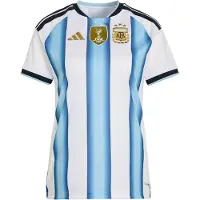Adidas Argentina 26/27 Replica Home Woman Short Sleeve T-shirt Blanc S Femme
