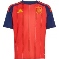 Adidas T-Shirt fonctionnel 'Spain 26 Home Youth' bleu marine / jaune foncé / rouge