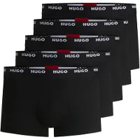 HUGO Boxers noir / blanc