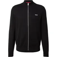 HUGO Vestes en maille 'San Jacomo' noir