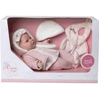 Rosa Toys Poupée bébé renaissante son Roma