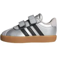 Adidas Baskets basses enfant VL COURT 3.0 CF I filles - Argenté - 24