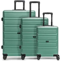 Redolz Ensemble de bagages vert