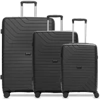 Redolz Ensemble de bagages noir