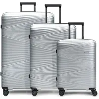 Pactastic Ensemble de bagages noir / argent