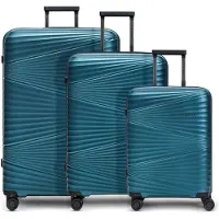 Pactastic trolley Collection 02 Trolley-Set S / M / L Turquoise Metallic 2 bleu 55cm